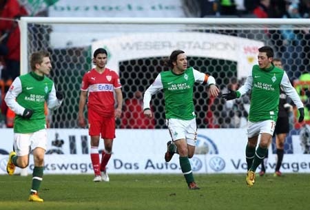 Bremen chia điểm ngoạn mục, “Hùm xám” Bayern sa cơ - 2 Bremen chia điểm ngoạn mục, “Hùm xám” Bayern sa cơ - 2