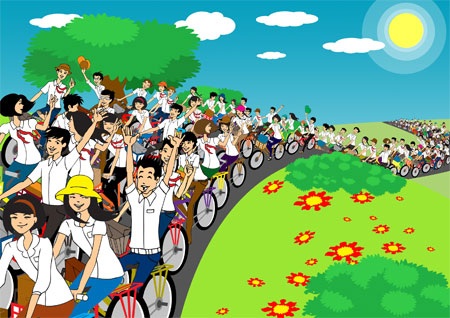 Nhắn tin nhanh, góp tiền mua xe đạp cho học sinh nghèo - 2 Nhắn tin nhanh, góp tiền mua xe đạp cho học sinh nghèo - 2