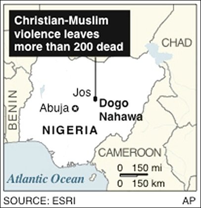 300 người bị giết hại dã man, Nigeria báo động đỏ - 1