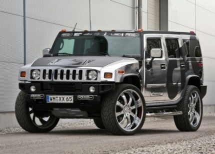 Xe Hummer H2 “khoác áo” crôm - 8 Xe Hummer H2 “khoác áo” crôm - 8
