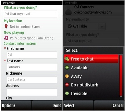 Ovi Chat - Chat miễn phí trên điện thoại di động - 1 Ovi Chat - Chat miễn phí trên điện thoại di động - 1