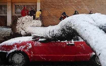 Pháp, Tây Ban Nha hứng bão tuyết bất thường - 4 Pháp, Tây Ban Nha hứng bão tuyết bất thường - 4