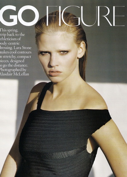 Lara Stone: Khêu gợi trên Vogue - 2 Lara Stone: Khêu gợi trên Vogue - 2