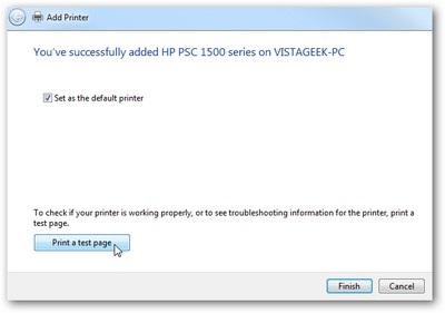 Chia sẻ máy in từ Windows XP/Vista với Windows 7 - 9 Chia sẻ máy in từ Windows XP/Vista với Windows 7 - 9