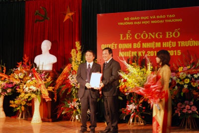 ĐH Ngoại thương tái bổ nhiệm hiệu trưởng - 1 ĐH Ngoại thương tái bổ nhiệm hiệu trưởng - 1