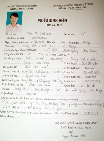 Xót thương nữ sinh học giỏi tử nạn trong vụ “xe điên” - 2
