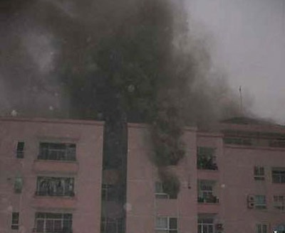 Cháy chung cư 18 tầng tại Hà Nội