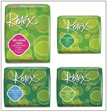 Giới thiệu Kotex Freedom với bao bì mới và kiểu dáng hiện đại - 1 Giới thiệu Kotex Freedom với bao bì mới và kiểu dáng hiện đại - 1