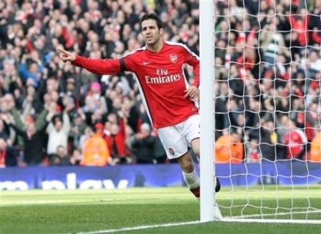 Arsenal phấn khởi với tin Fabregas sắp trở lại - 1 Arsenal phấn khởi với tin Fabregas sắp trở lại - 1