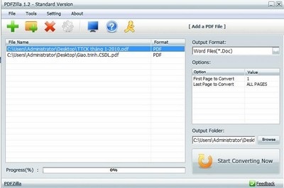 PDFZilla: Biến hóa định dạng file PDF - 4 PDFZilla: Biến hóa định dạng file PDF - 4