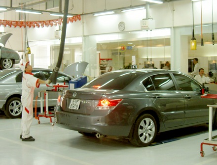 Honda Việt Nam hỗ trợ kiểm tra xe nhập khẩu - 1