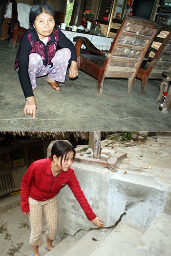 Hãi hùng nhìn sông “nuốt” đất, nhà - 2 Hãi hùng nhìn sông “nuốt” đất, nhà - 2