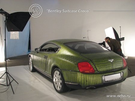 Bentley “áo da cá sấu” - 2 Bentley “áo da cá sấu” - 2