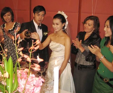 Lã Thanh Huyền là cô dâu của... MC Tuấn Tú - 1 Lã Thanh Huyền là cô dâu của... MC Tuấn Tú - 1