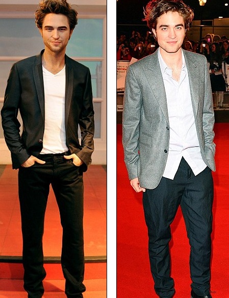 Ngắm tượng sáp “ma cà rồng” Robert Pattinson - 2 Ngắm tượng sáp “ma cà rồng” Robert Pattinson - 2
