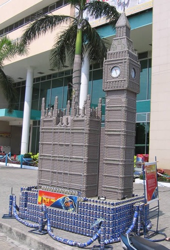 Bộ sưu tập độc đáo từ vỏ lon bia - 10 Bộ sưu tập độc đáo từ vỏ lon bia - 10