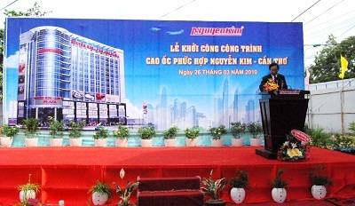 Khởi công công trình cao ốc phức hợp Nguyễn Kim - Cần Thơ - 1