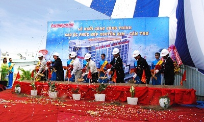 Khởi công công trình cao ốc phức hợp Nguyễn Kim - Cần Thơ - 2