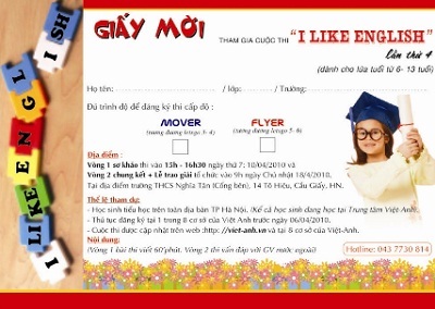 Học sinh tiểu học Hà Nội hưởng ứng cuộc thi “I like English” - 2 Học sinh tiểu học Hà Nội hưởng ứng cuộc thi “I like English” - 2