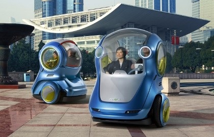 Giải pháp mới cho giao thông đô thị: GM EN-V - 1 Giải pháp mới cho giao thông đô thị: GM EN-V - 1