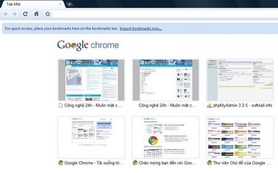 Trang trí tab mới của Google Chrome  - 1