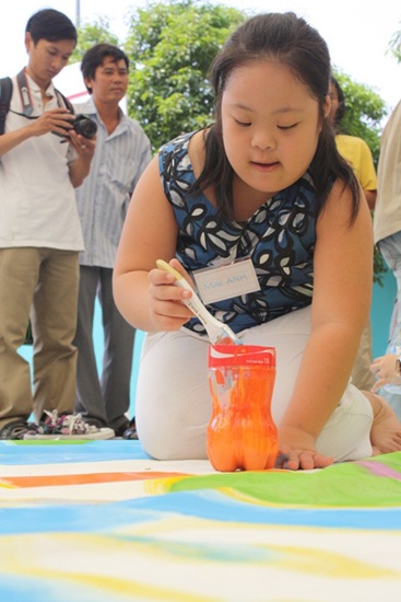Hội trại nghệ thuật cho trẻ khuyết tật - 1 Hội trại nghệ thuật cho trẻ khuyết tật - 1