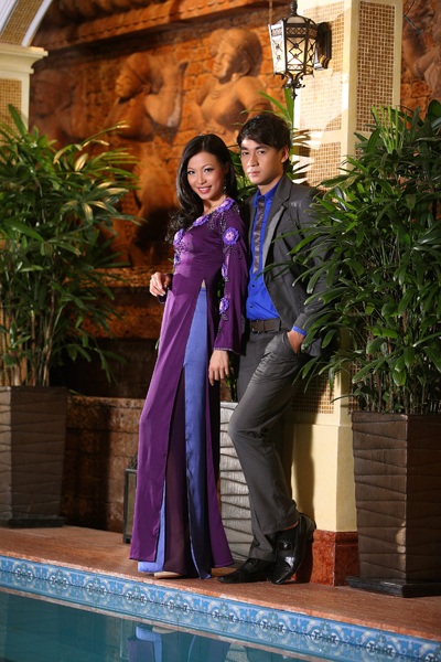 Mỹ Uyên tình tứ bên Ngọc Thuận trong căn nhà triệu đô - 2 Mỹ Uyên tình tứ bên Ngọc Thuận trong căn nhà triệu đô - 2