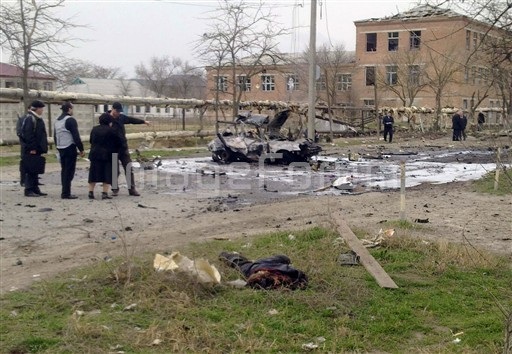 Lại đánh bom kép ở Nga, 12 người chết - 2