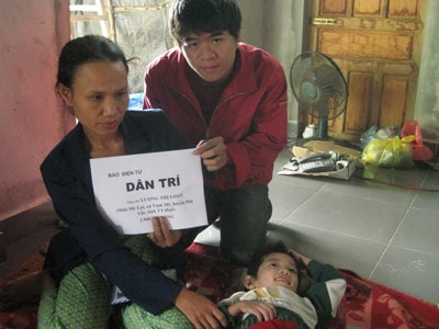 Quà tặng nhân ái trở lại với chị Loan - 1