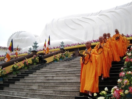 Khánh thành tượng Phật nằm lớn nhất Việt Nam - 2 Khánh thành tượng Phật nằm lớn nhất Việt Nam - 2