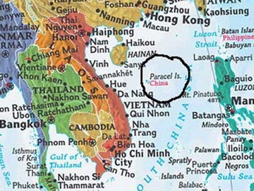 Có ít nhất 3 bản đồ Hội địa lý Hoa Kỳ chưa sửa tên Hoàng Sa - 1 Có ít nhất 3 bản đồ Hội địa lý Hoa Kỳ chưa sửa tên Hoàng Sa - 1