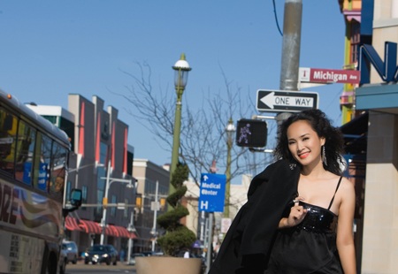 Ngắm “cô dâu” Thy Dung trên đất Mỹ - 3