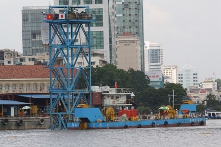 Đánh chìm đốt hầm Thủ Thiêm số 2 xuống sông Sài Gòn  - 1