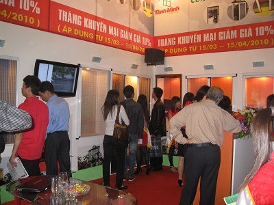 Tiếp tục khẳng định thương hiệu tại Vietbuild Hà Nội 2010 - 1
