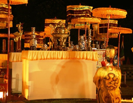 Tái hiện lễ tế thần đất, thần lúa trên đàn Xã Tắc - 6 Tái hiện lễ tế thần đất, thần lúa trên đàn Xã Tắc - 6