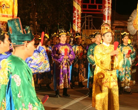 Tái hiện lễ tế thần đất, thần lúa trên đàn Xã Tắc - 5 Tái hiện lễ tế thần đất, thần lúa trên đàn Xã Tắc - 5