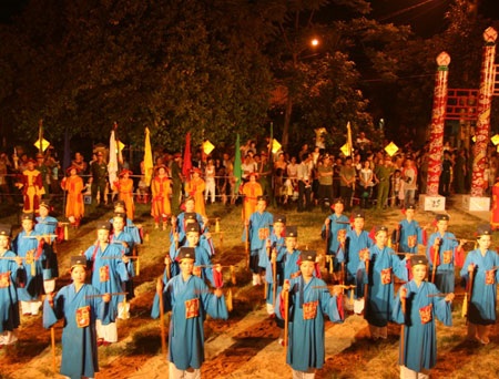 Tái hiện lễ tế thần đất, thần lúa trên đàn Xã Tắc - 9 Tái hiện lễ tế thần đất, thần lúa trên đàn Xã Tắc - 9