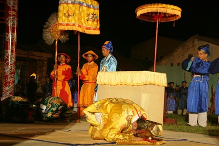 Tái hiện lễ tế thần đất, thần lúa trên đàn Xã Tắc - 7 Tái hiện lễ tế thần đất, thần lúa trên đàn Xã Tắc - 7