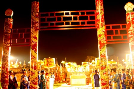 Tái hiện lễ tế thần đất, thần lúa trên đàn Xã Tắc - 4 Tái hiện lễ tế thần đất, thần lúa trên đàn Xã Tắc - 4