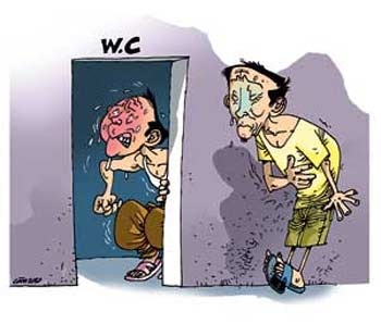 Vỡ ruột vì táo bón - 1