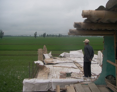 Bị điện giật chết khi đang xây nhà - 1