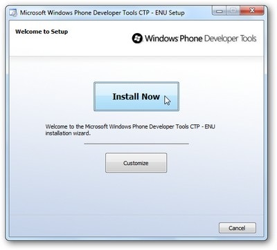 Thử Windows 7 Phone ngay trên máy tính (Phần 1) - 1 Thử Windows 7 Phone ngay trên máy tính (Phần 1) - 1