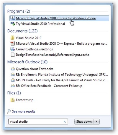 Thử Windows 7 Phone ngay trên máy tính (Phần 1) - 5 Thử Windows 7 Phone ngay trên máy tính (Phần 1) - 5