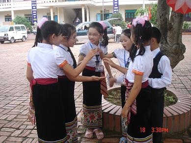 Giao lưu "Nói lời hay, viết chữ đẹp”  - 1