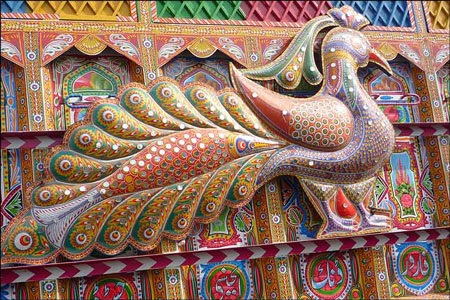 Nghệ thuật vẽ tranh xe độc đáo ở Pakistan - 3