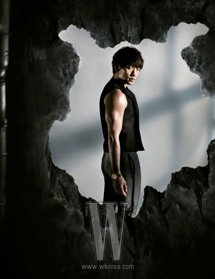 Bi (Rain) nam tính trên tạp chí W - 9