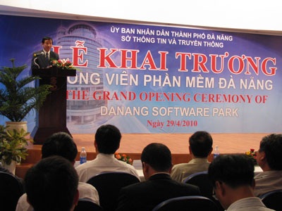 Khai trương công viên phần mềm Đà Nẵng - 1 Khai trương công viên phần mềm Đà Nẵng - 1