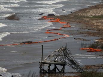 Ngư dân gốc Việt khốn đốn vì thảm họa "thủy triều đen" tại Mỹ  - 1