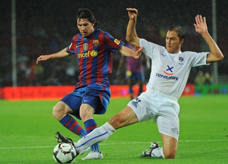 Messi lại thăng hoa, Barcelona đè bẹp Tenerife - 2 Messi lại thăng hoa, Barcelona đè bẹp Tenerife - 2