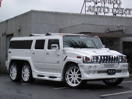 Limousine 6 bánh Hummer H2 - 10